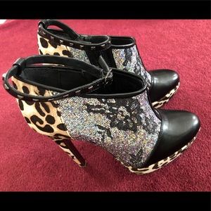 Rachel Roy heel booties